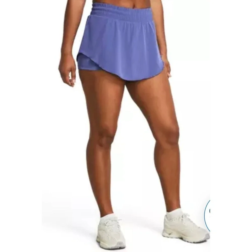 UnderArmour Flex Tennis Short Skort Starlight Purple Size XL Mini Skirt